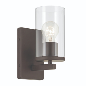 KK45495OZCLR Crosby 1 Bulb Wall Sconce - Olde Bronze