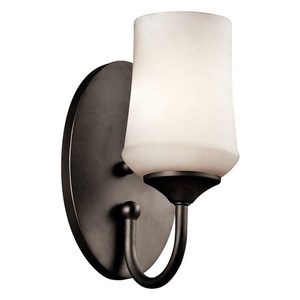 KK45568OZL18 Aubrey 1 Bulb Wall Sconce - Olde Bronze