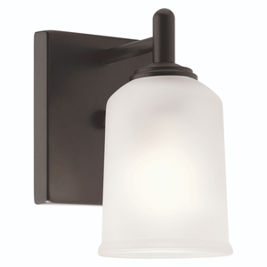 KK45572BK Shailene 1 Bulb Wall Sconce - Black