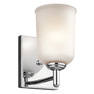 KK45572CH Shailene 1 Bulb Wall Sconce - Chrome