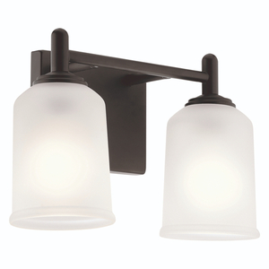 KK45573BK Shailene 2 Bulb Bathroom Lighting - Black