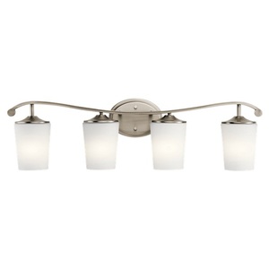 KK45598AP Versailles 4 or More Bulb Bathroom Lighting - Antique Pewter