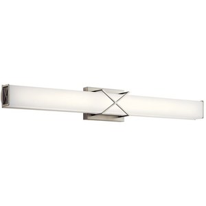 KK45658NILED Trinsic 4 or More Bulb Bathroom Lighting - Brushed Nickel