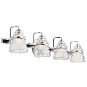 KK45694CH Talland 4 or More Bulb Bathroom Lighting - Chrome