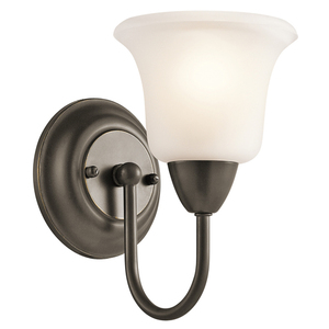 KK45881OZ Nicholson 1 Bulb Wall Sconce - Olde Bronze