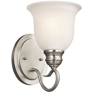 KK45901NI Tanglewood 1 Bulb Wall Sconce - Brushed Nickel