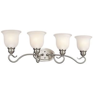 KK45904NI Tanglewood 4 or More Bulb Bathroom Lighting - Brushed Nickel