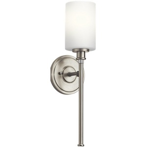 KK45921NI Joelson 1 Bulb Wall Sconce - Brushed Nickel KK45921NI Joelson 1 Bulb Wall Sconce - Brushed Nickel