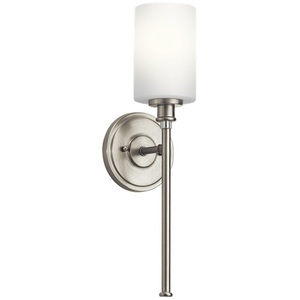 KK45921NIL18 Joelson 1 Bulb Wall Sconce - Brushed Nickel