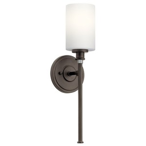 KK45921OZL18 Joelson 1 Bulb Wall Sconce - Olde Bronze