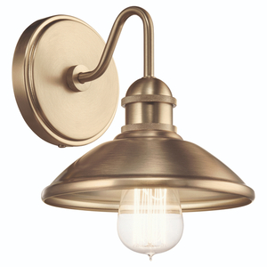 KK45943CPZ Clyde 1 Bulb Wall Sconce - Champagne Bronze