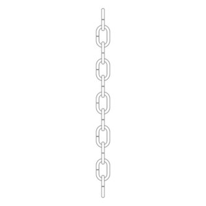 KK4901GR Accessory Chain Lighting Part - Flat Grey