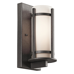 KK49119AVI Camden Entrance Outdoor Wall Light - Anvil Iron