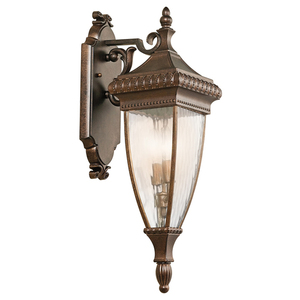 KK49131BRZ Venetian Rain Entrance Outdoor Wall Light - Bronze