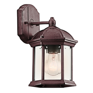 KK49183TZ Barrie Entrance Outdoor Wall Light - Tannery Bronze