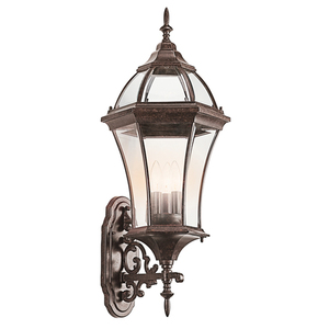 KK49185TZ Townhouse Entrance Outdoor Wall Light - Tannery Bronze