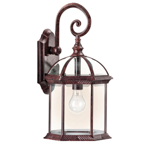 KK49186TZ Barrie Entrance Outdoor Wall Light - Tannery Bronze