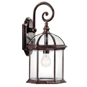 KK49186TZL18 Barrie Entrance Outdoor Wall Light - Tannery Bronze