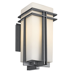 KK49203BK Tremillo Entrance Outdoor Wall Light - Black