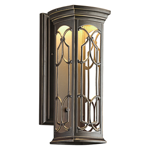 KK49227OZLED Franceasi Entrance Outdoor Wall Light - Olde Bronze