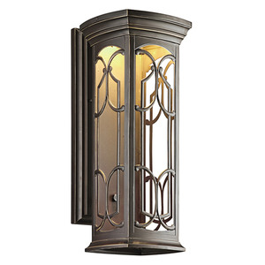 KK49228OZLED Franceasi Entrance Outdoor Wall Light - Olde Bronze