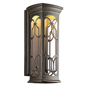 KK49229OZLED Franceasi Entrance Outdoor Wall Light - Olde Bronze