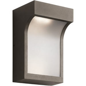 KK49253AZTLED Shelby Entrance Outdoor Wall Light - Textured Architectural Bronze