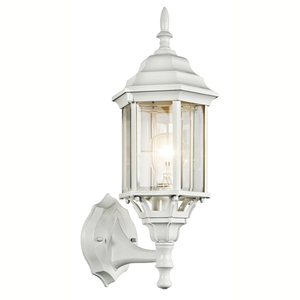 KK49255WH Chesapeake Entrance Outdoor Wall Light - White