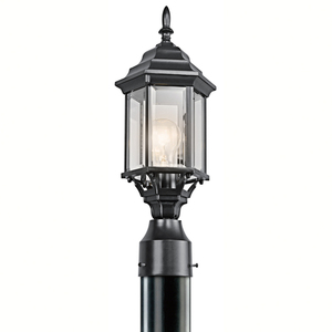 KK49256BK Chesapeake Post Light Post Lights - Black