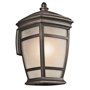 KK49272RZ McAdams Entrance Outdoor Wall Light - Rubbed Bronze