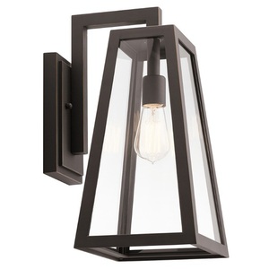 KK49332RZ Delison Entrance Outdoor Wall Light - Rubbed Bronze