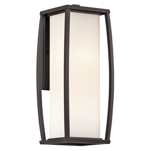 KK49339AZ Bowen Entrance Outdoor Wall Light - Architectural Bronze