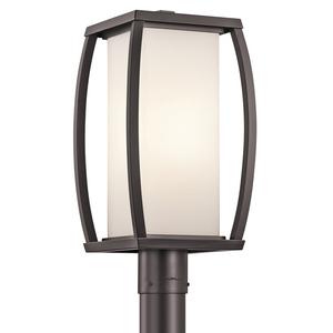 KK49342AZ Bowen Post Light Post Lights - Architectural Bronze