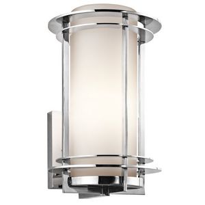 KK49345PSS316 Pacific Edge Entrance Outdoor Wall Light - Polished Stainless Steel