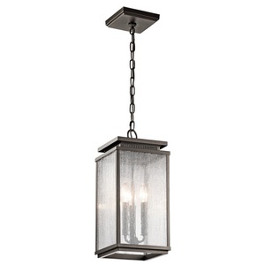 KK49387OZ Manningham Hanging Hanging Lantern - Olde Bronze