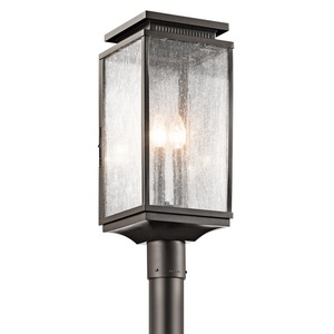 KK49388OZ Manningham Post Light Post Lights - Olde Bronze