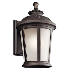 KK49411RZ Ralston Entrance Outdoor Wall Light - Rubbed Bronze