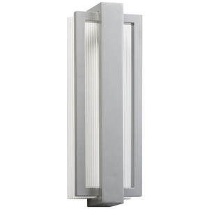 KK49434PL Sedo Entrance Outdoor Wall Light - Platinum