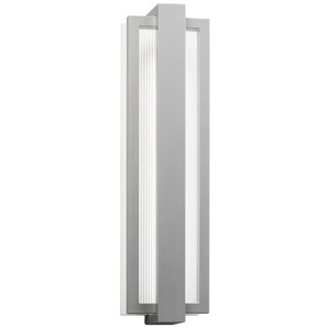 KK49435PL Sedo Entrance Outdoor Wall Light - Platinum