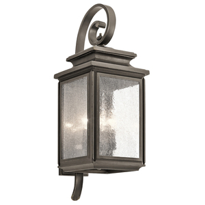 KK49503OZ Wiscombe Park Entrance Outdoor Wall Light - Olde Bronze