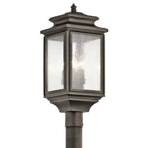 KK49506OZ Wiscombe Park Post Light Post Lights - Olde Bronze