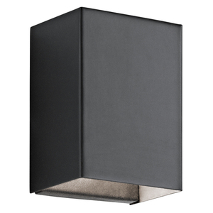 KK49550BKTLED Walden Entrance Outdoor Wall Light - Textured Black