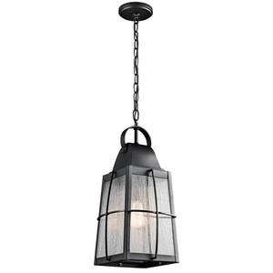 KK49556BKT Tolerand Hanging Hanging Lantern - Textured Black