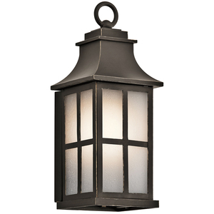 KK49579OZ Pallerton Way Entrance Outdoor Wall Light - Olde Bronze