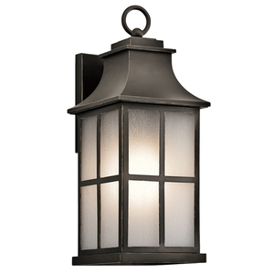 KK49580OZ Pallerton Way Entrance Outdoor Wall Light - Olde Bronze