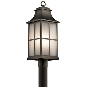 KK49583OZ Pallerton Way Post Light Post Lights - Olde Bronze