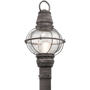 KK49631WZC Bridge Point Post Light Post Lights - Weathered Zinc