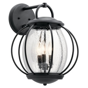 KK49729BKT Vandalia Entrance Outdoor Wall Light - Textured Black