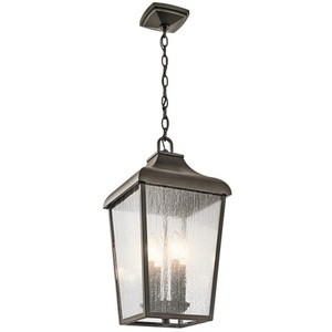 KK49740OZ Forestdale Hanging Hanging Lantern - Olde Bronze