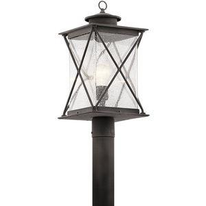 KK49746WZC Argyle Post Light Post Lights - Weathered Zinc